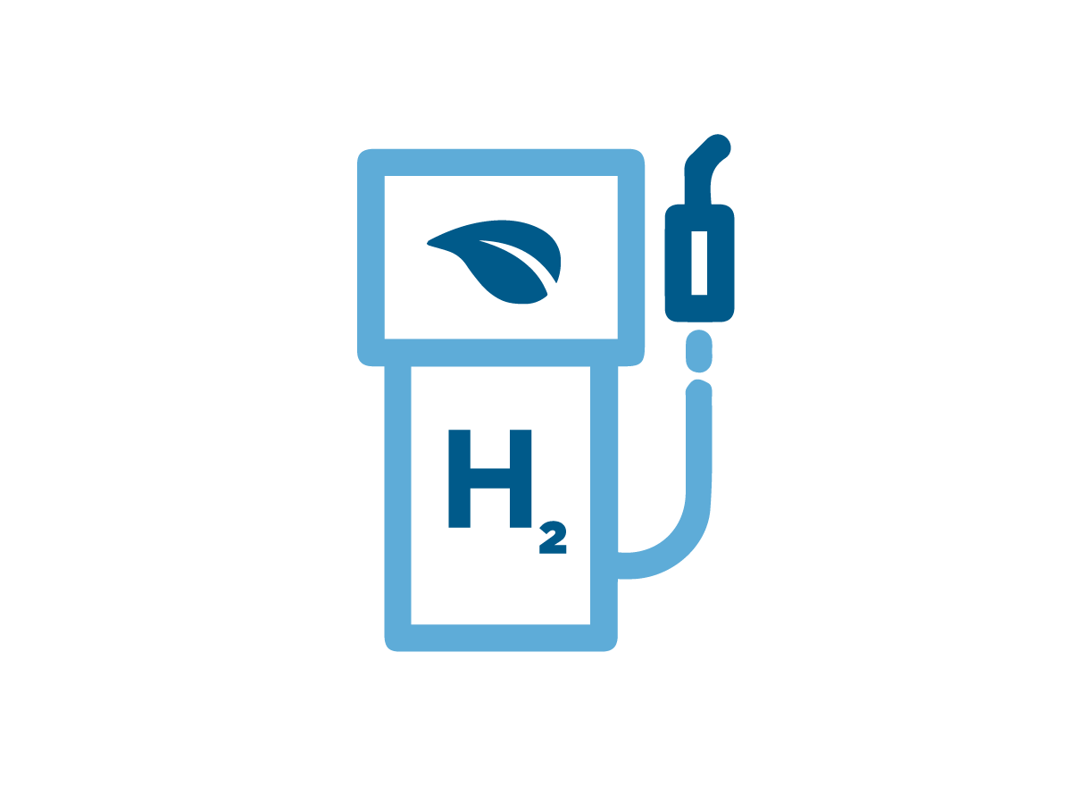 Green Hydrogen Icon