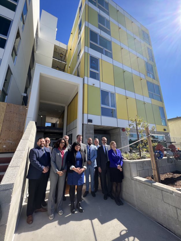 State leaders helped kick off a new program to support the building of more energy-efficient, low-income housing.