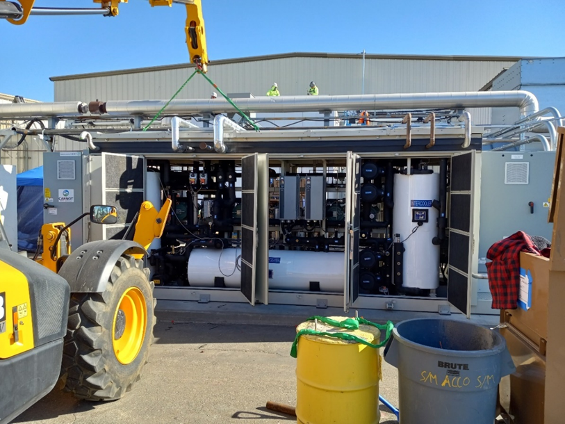 Photo of heavy equipment in use.
