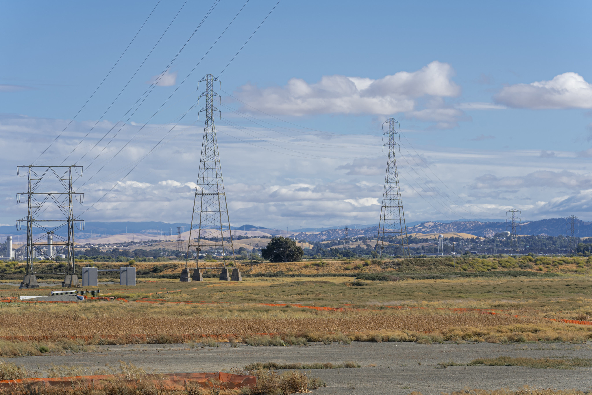 Photo of transmission lines.