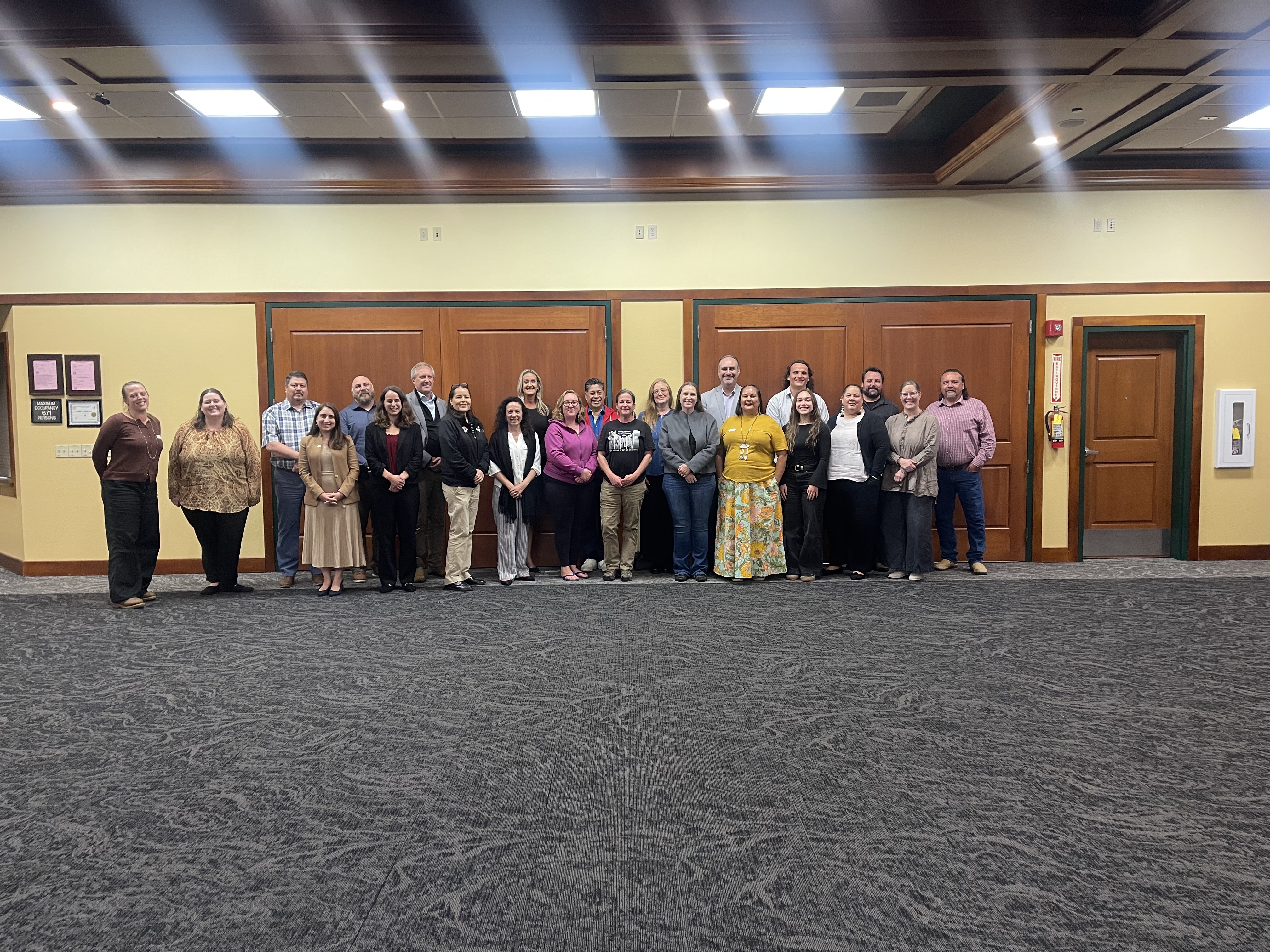 Image of August 26, 2025, Regional Roundtable 1: CEC Order Instituting an Informational Proceeding on Tribal Affairs and Tribal Energy Sovereignty attendees