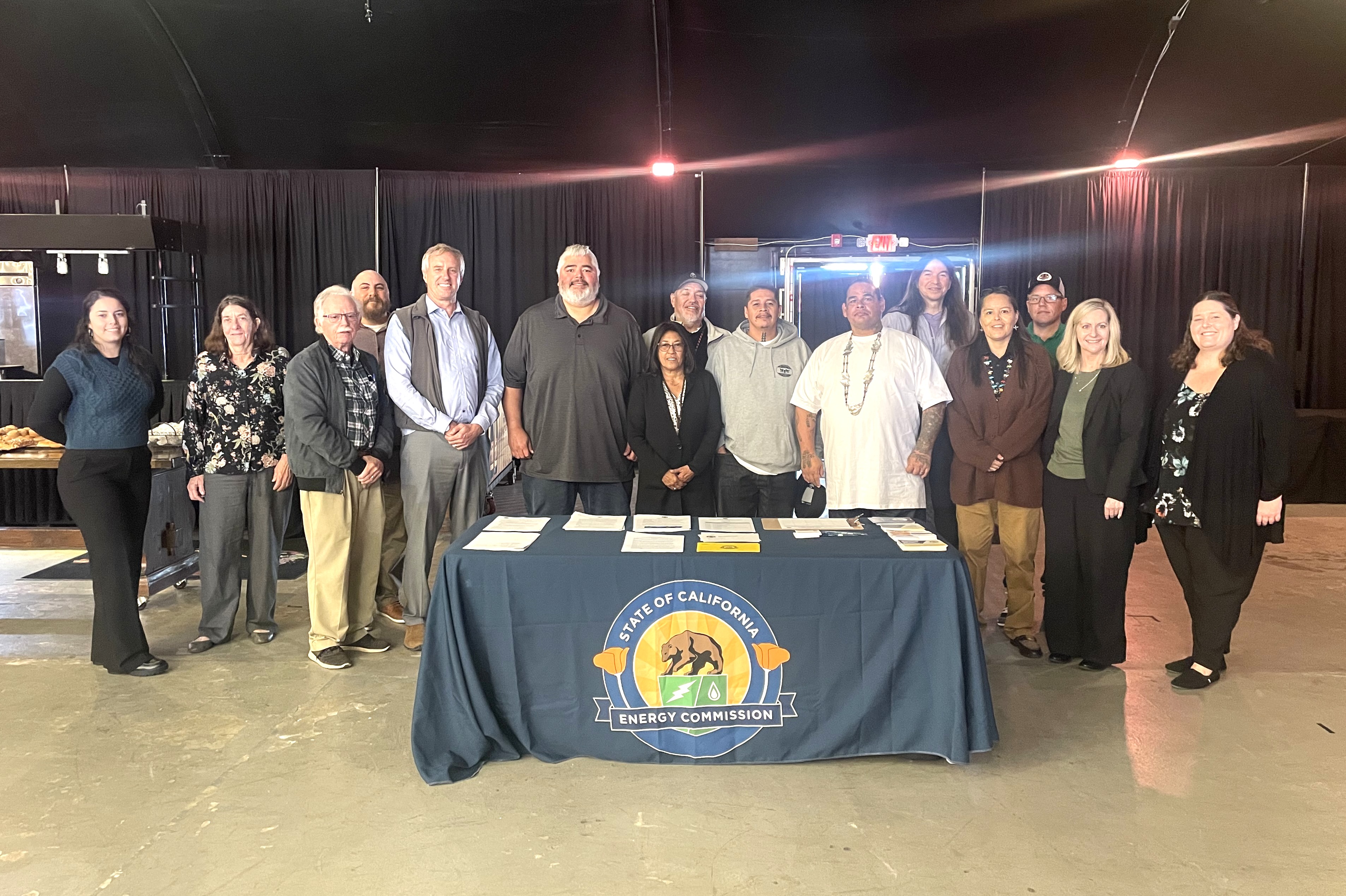 Image of CEC with Middletown Rancheria of Pomo Indians of California, the CEC hosted the third regional roundtable.