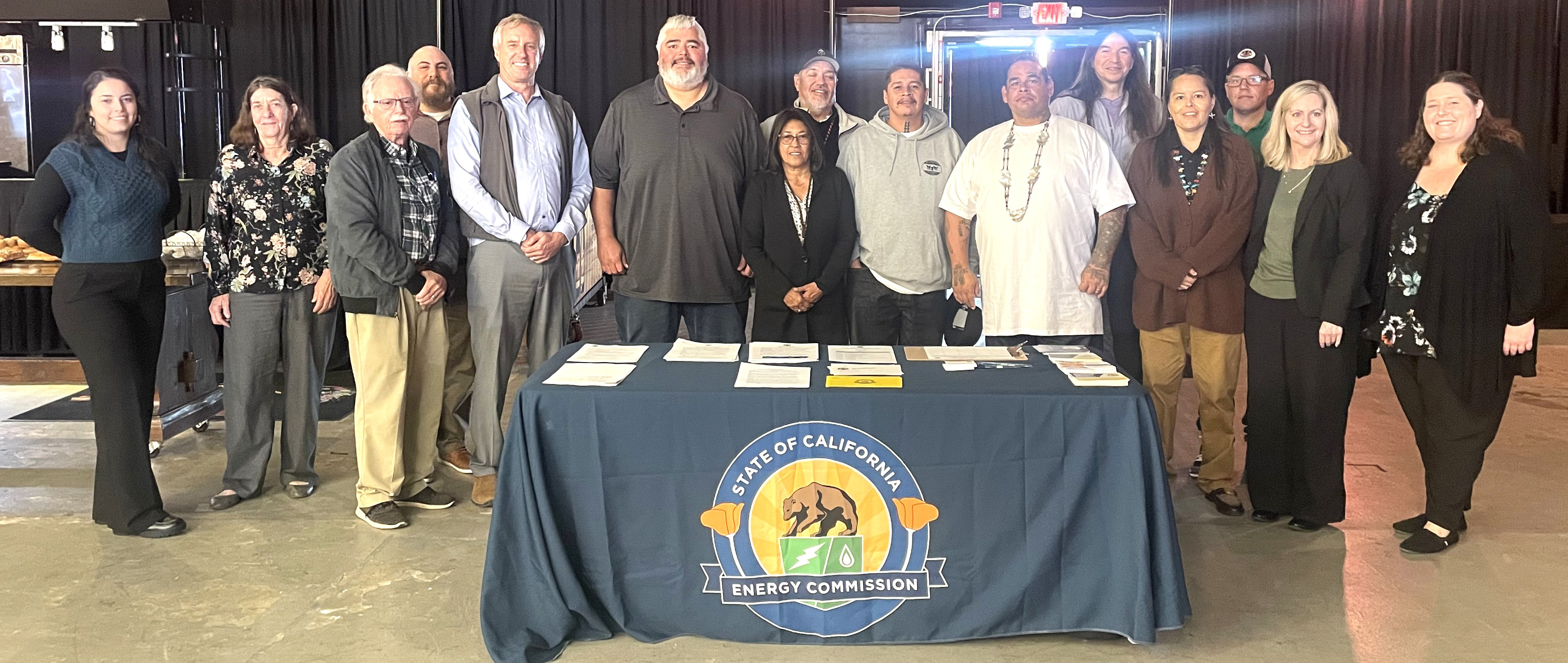 Image of CEC with Middletown Rancheria of Pomo Indians of California, the CEC hosted the third regional roundtable.