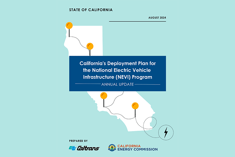 Cover page - California's Deployment Plan for the National Electric Vehicle Infrastructure (NEVI) Program - Annual Update, August 2024