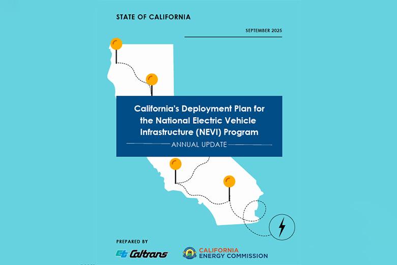 Cover page - California's Deployment Plan for the National Electric Vehicle Infrastructure (NEVI) Program - Annual Update, August 2024